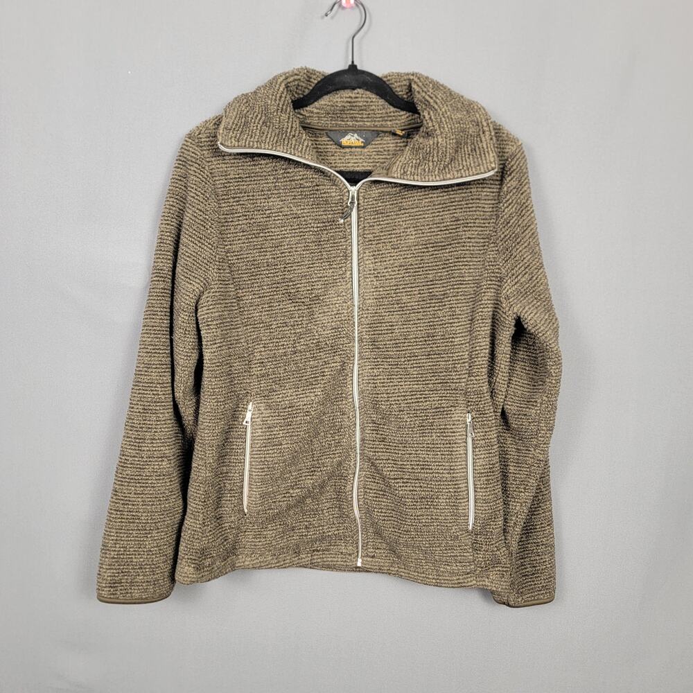 Pacific Trail Textured Fleece Full Zip Outdoor Jacket